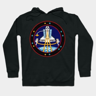 Black Panther Art - NASA Space Badge 136 Hoodie